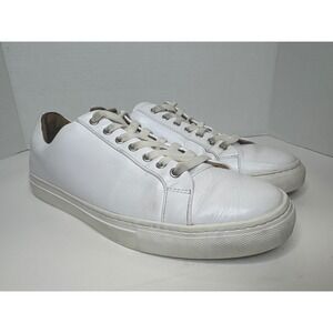 Thursday Boot Co Premier Low Top White Leather Sneakers Mens 10.5 Everyday